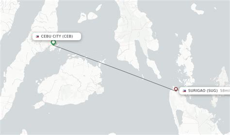 Cheap Flights from Surigao to Cebu City .